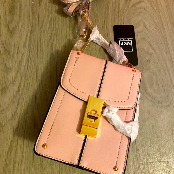 Handbags - NWT MKF Pink Cross Body